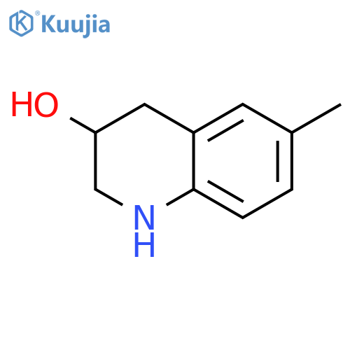 1,2,3,4-tetrahydro-6-methyl-3-Quinolinol structure