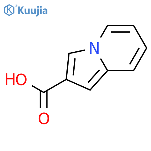 Indolizine-2-carboxylic acid structure