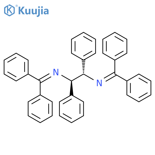 1,2-Ethanediamine, N,N′-bis(diphenylmethylene)-1,2-diphenyl-, (R*,S*)- structure