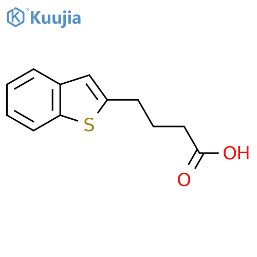 4-(1-benzothiophen-2-yl)butanoic acid structure