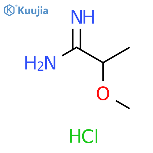2-methoxypropanimidamide hydrochloride structure