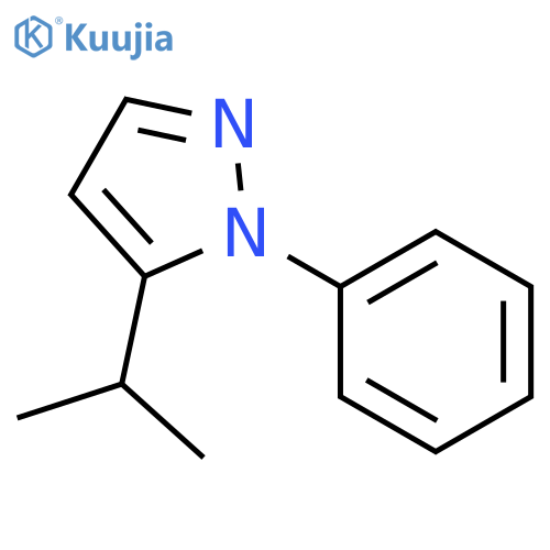 1H-Pyrazole,5-(1-methylethyl)-1-phenyl- structure