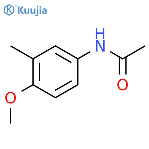 Acetamide, N-(4-methoxy-3-methylphenyl)- structure