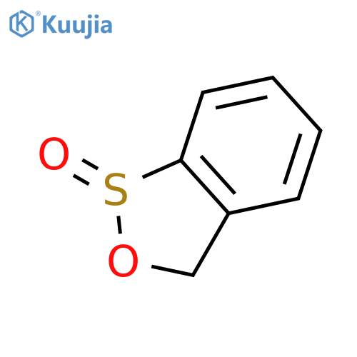 3H-2,1-Benzoxathiole, 1-oxide structure