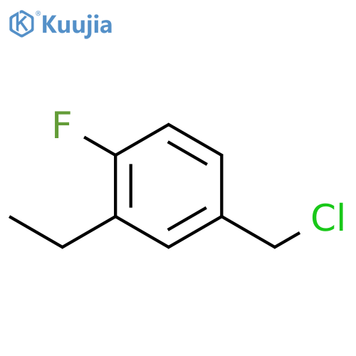 4-(Chloromethyl)-2-ethyl-1-fluorobenzene structure