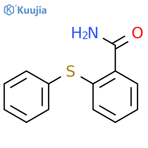 2-(phenylsulfanyl)benzamide structure