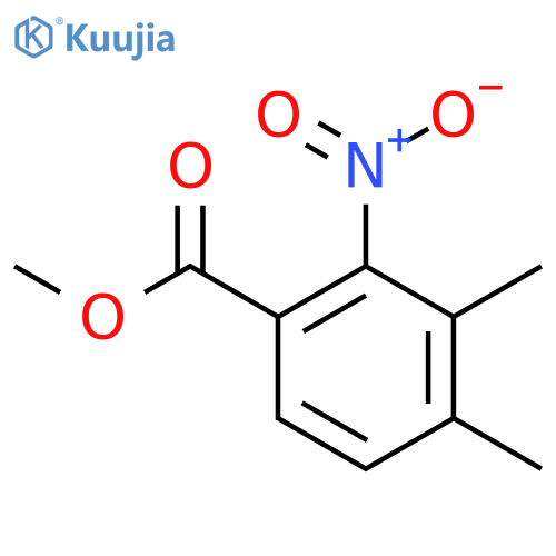 Methyl 3,4-dimethyl-2-nitrobenzoate structure
