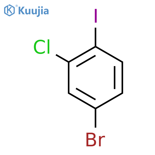 4-Bromo-2-chloro-1-iodobenzene structure
