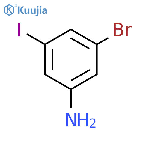 3-Bromo-5-iodoaniline structure