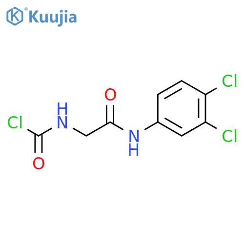 Carbamic chloride, [[(3,4-dichlorophenyl)amino]carbonyl]methyl- structure