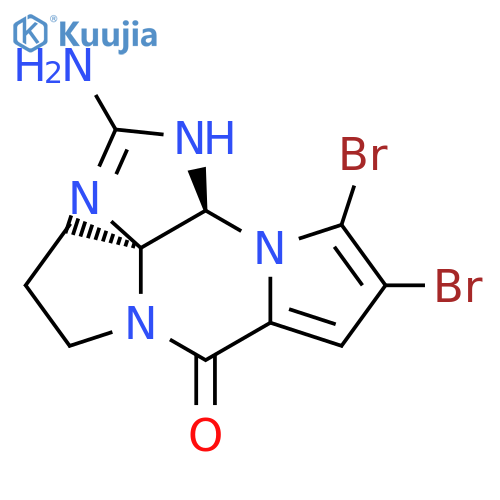 (+)-dibromophakellin structure