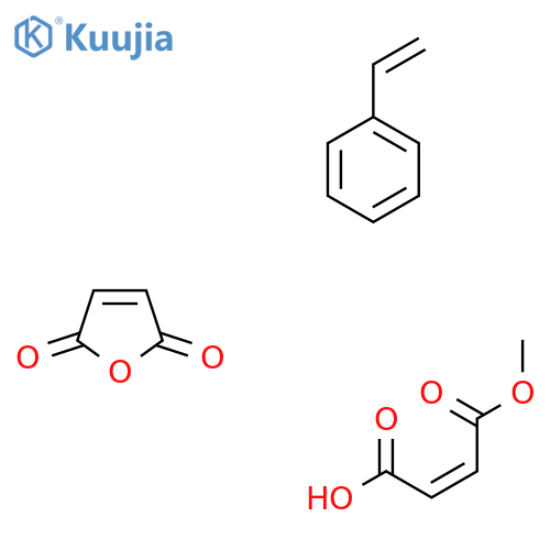 STYRENE MALEIC ANHYDRIDE COPOLYMER structure