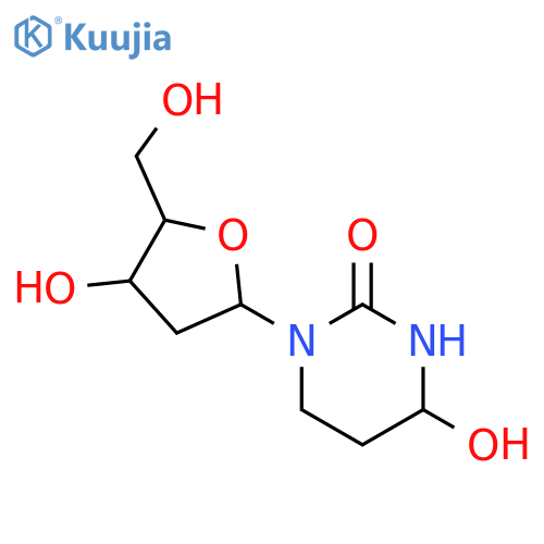 Uridine,2'-deoxy-3,4,5,6-tetrahydro- (9CI) structure