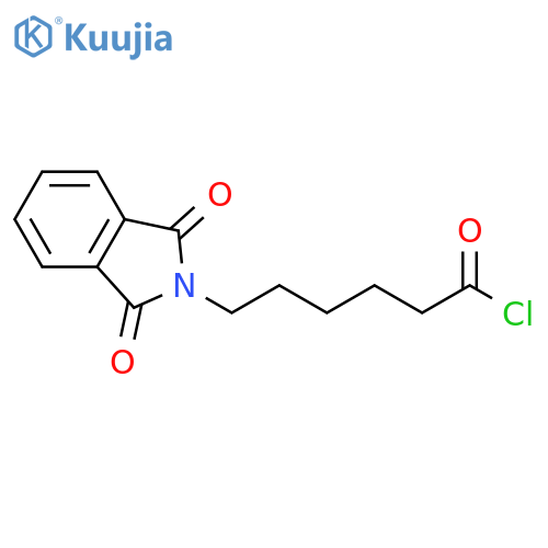 6-(1,3-dioxo-2,3-dihydro-1H-isoindol-2-yl)hexanoyl chloride structure