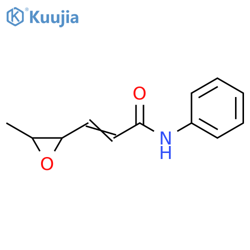 2-Propenamide, 3-(3-methyloxiranyl)-N-phenyl- structure
