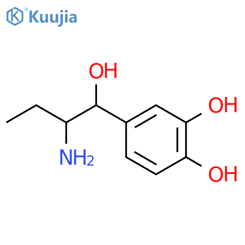 a-Ethyl Norepinephrine Hydrochloride(Mixture of Diastereomers) structure