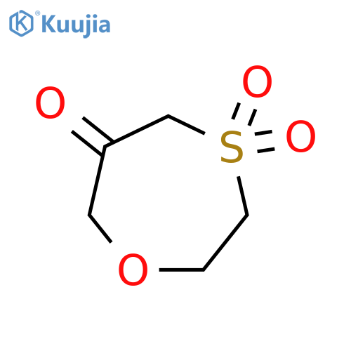 4,4-dioxo-1,4-oxathiepan-6-one structure