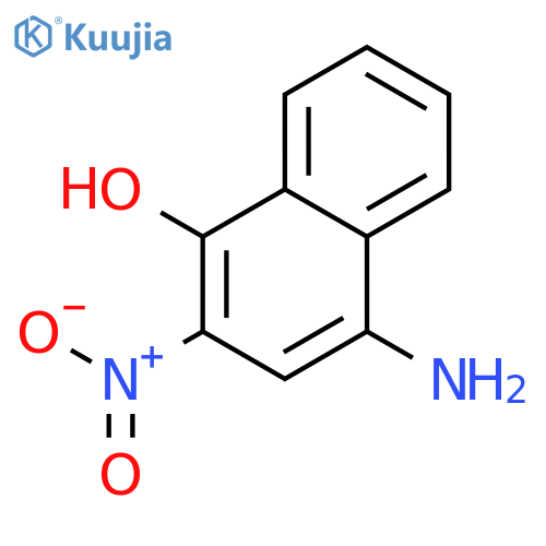 4-amino-2-nitronaphthalen-1-ol structure