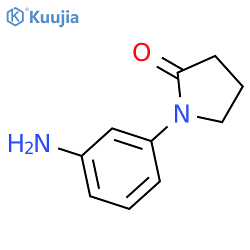 1-(3-Aminophenyl)pyrrolidin-2-one structure