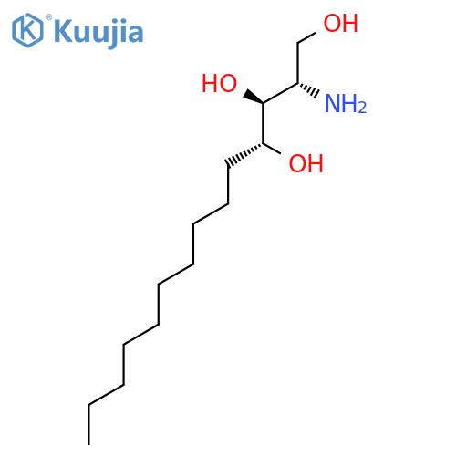 1,3,4-Tetradecanetriol, 2-amino-, (2S,3S,4R)- structure