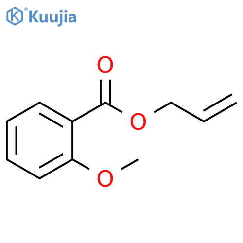 Benzoic acid, 2-methoxy-, 2-propenyl ester structure
