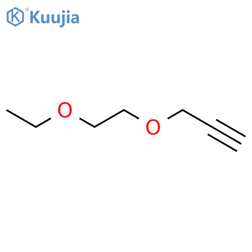 1-Propyne, 3-(2-ethoxyethoxy)- structure