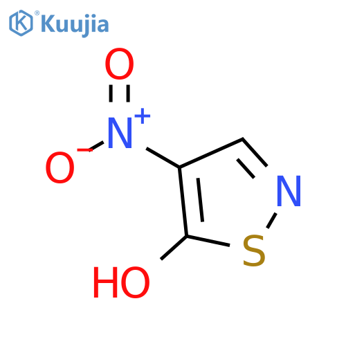 5-Isothiazolol, 4-nitro- structure