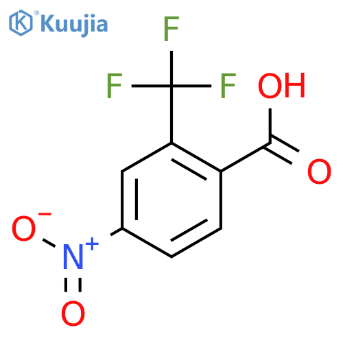 4-Nitro-2-(trifluoromethyl)benzoic acid structure