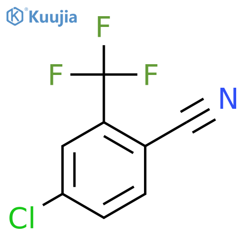 4-Chloro-2-(trifluoromethyl)benzonitrile structure
