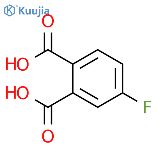 4-Fluorophthalic acid structure