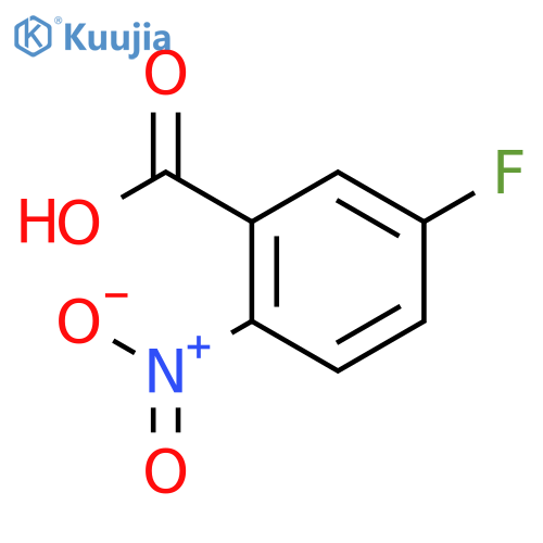 5-Fluoro-2-nitrobenzoic acid structure