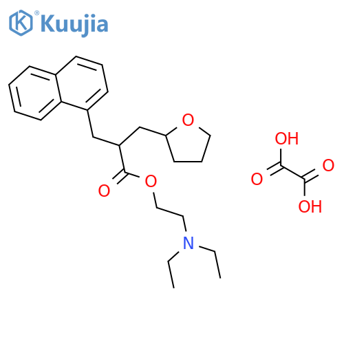 Naftidrofuryl oxalate structure