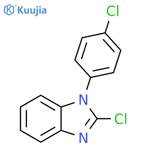 1H-Benzimidazole, 2-chloro-1-(4-chlorophenyl)- structure