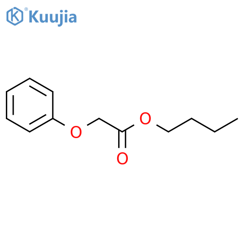 Acetic acid, phenoxy-, butyl ester structure