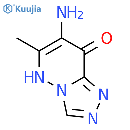 1,2,4-Triazolo[4,3-b]pyridazin-8-ol,7-amino-6-methyl- structure