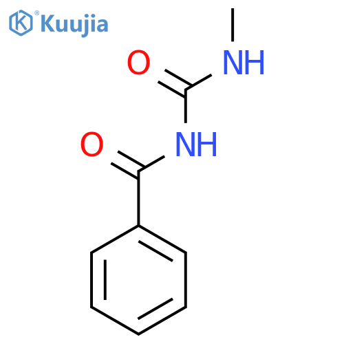Benzamide, N-[(methylamino)carbonyl]- structure
