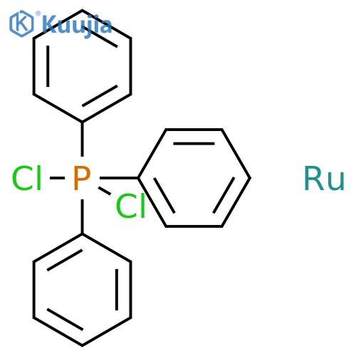 Dichloro(triphenyl)-lambda~5~-phosphane--ruthenium (1/1) structure
