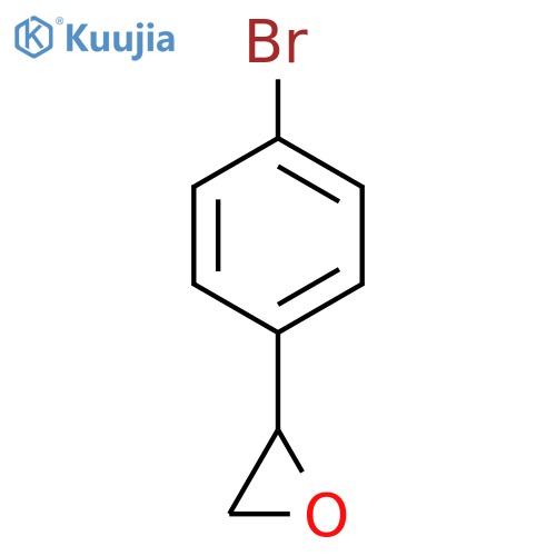 2-(4-Bromophenyl)oxirane structure