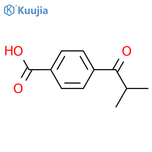 4-Isobutyrylbenzoic acid structure