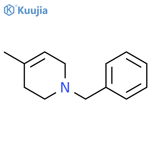 1-Benzyl-4-methyl-1,2,3,6-tetrahydropyridine structure