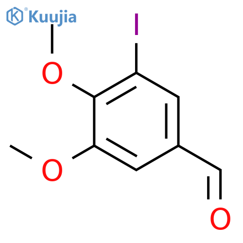 3-Iodo-4,5-dimethoxybenzaldehyde structure