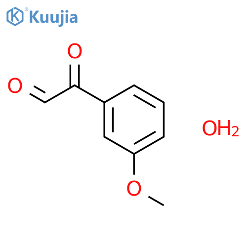 (3-Methoxyphenyl)glyoxal structure
