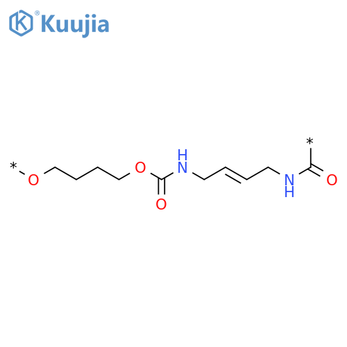 Poly(oxy-1,4-butanediyloxycarbonylimino-2-butene-1,4-diyliminocarbonyl) structure