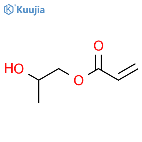 2-Propenoic acid,2-hydroxypropyl ester, homopolymer structure