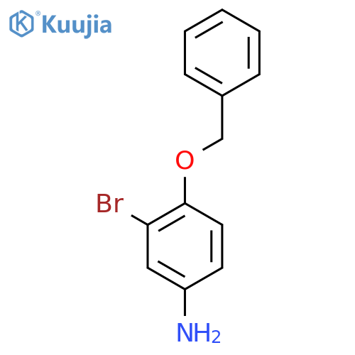 4-(benzyloxy)-3-bromoaniline structure