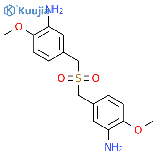 3-Amino-4-methoxybenzyl sulphone structure