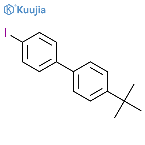 1,1'-Biphenyl, 4-(1,1-dimethylethyl)-4'-iodo- structure