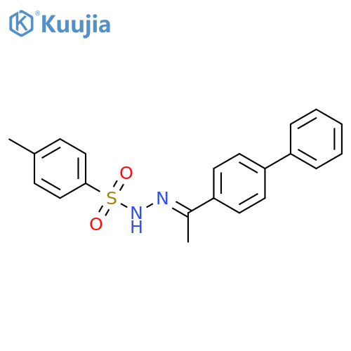 Benzenesulfonic acid, 4-methyl-, 2-(1-[1,1'-biphenyl]-4-ylethylidene)hydrazide structure