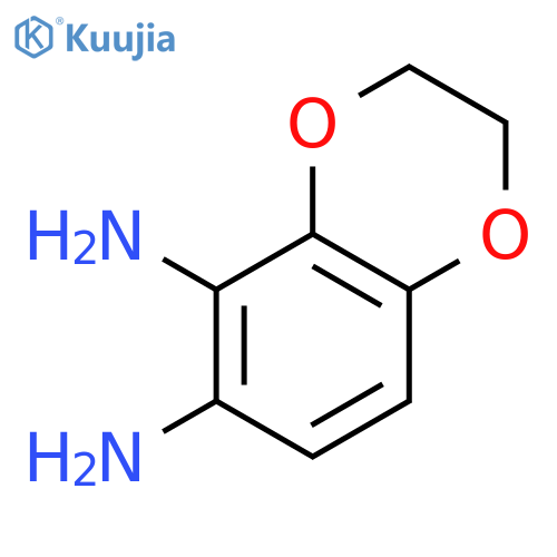 1,2-Diamino-3,4-ethylenedioxybenzene structure