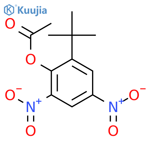 Dinoterb acetate structure